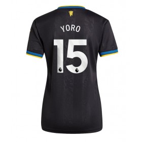 Manchester United Leny Yoro #15 Tredje skjorte til dame 2025-26 Kortermet